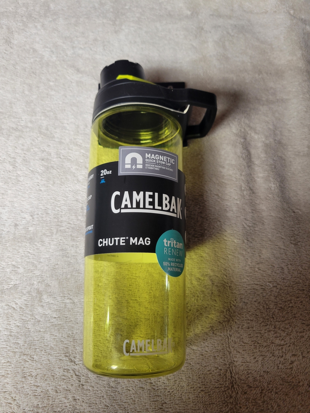 CamelBak Chute Mag 20oz Tritan Renew Water Bottle - Yellow